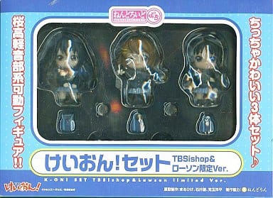 トレーディングフィギュア　ねんどろいどぷち けいおん!セット(唯・澪・梓) TBSishop＆ローソン限定Ver.「けいおん!」