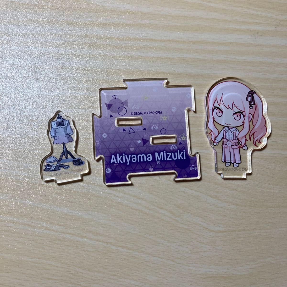 プロセカ プロジェクトセカイ 暁山瑞希 つながるアクスタ アクスタ 缶バッジ