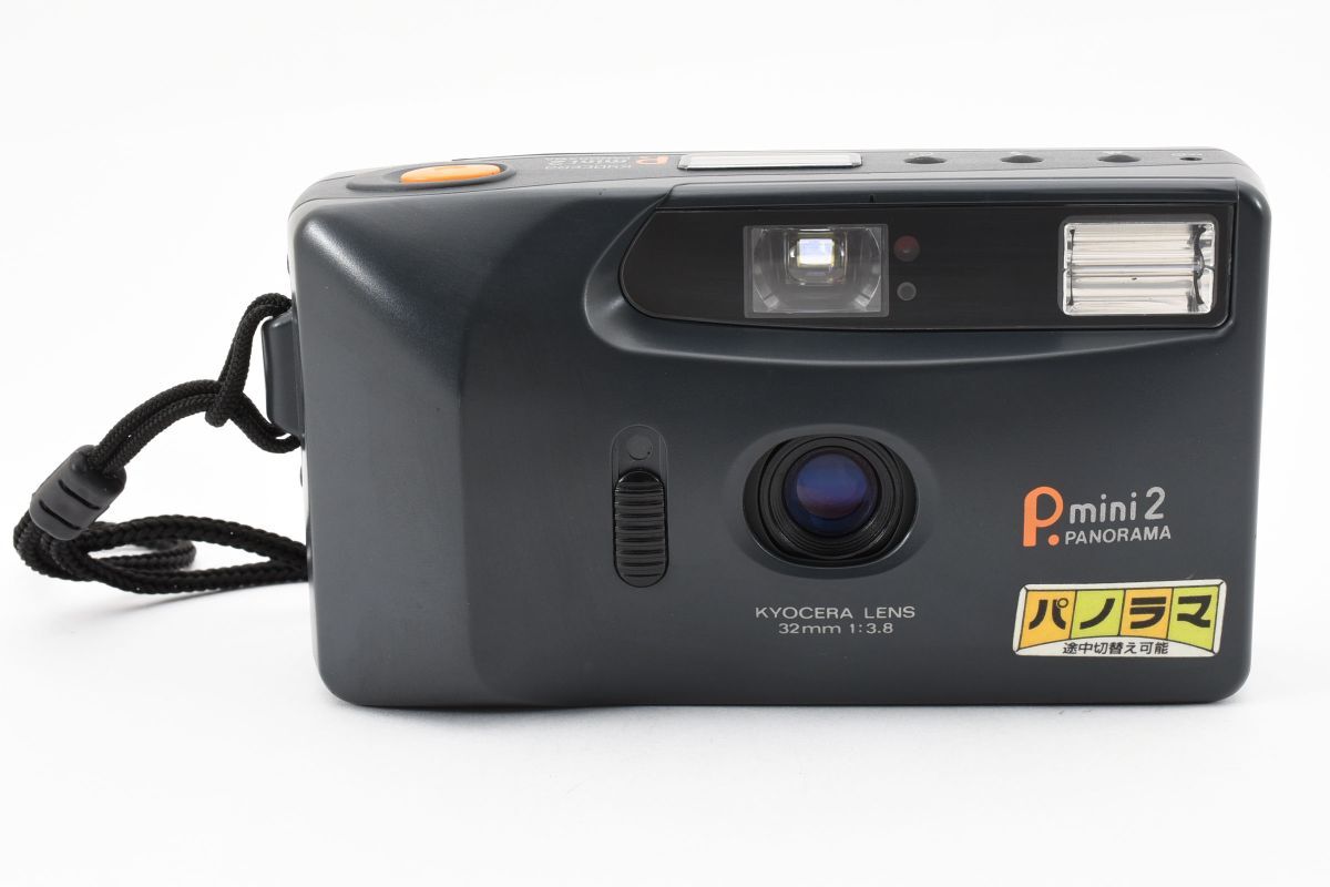 【実用美品】Kyocera 京セラ p.mini2 panorama コンパクトフィルムカメラ #1549-6