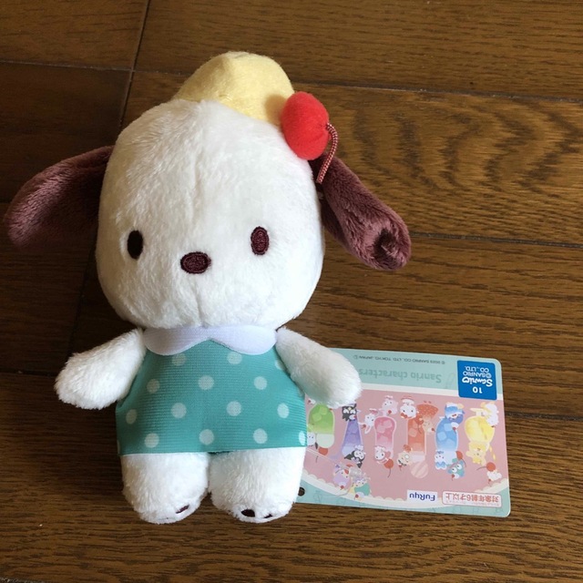 ポチャッコ　ナムコで推し色！カラフルクリームソーダぬいぐるみ