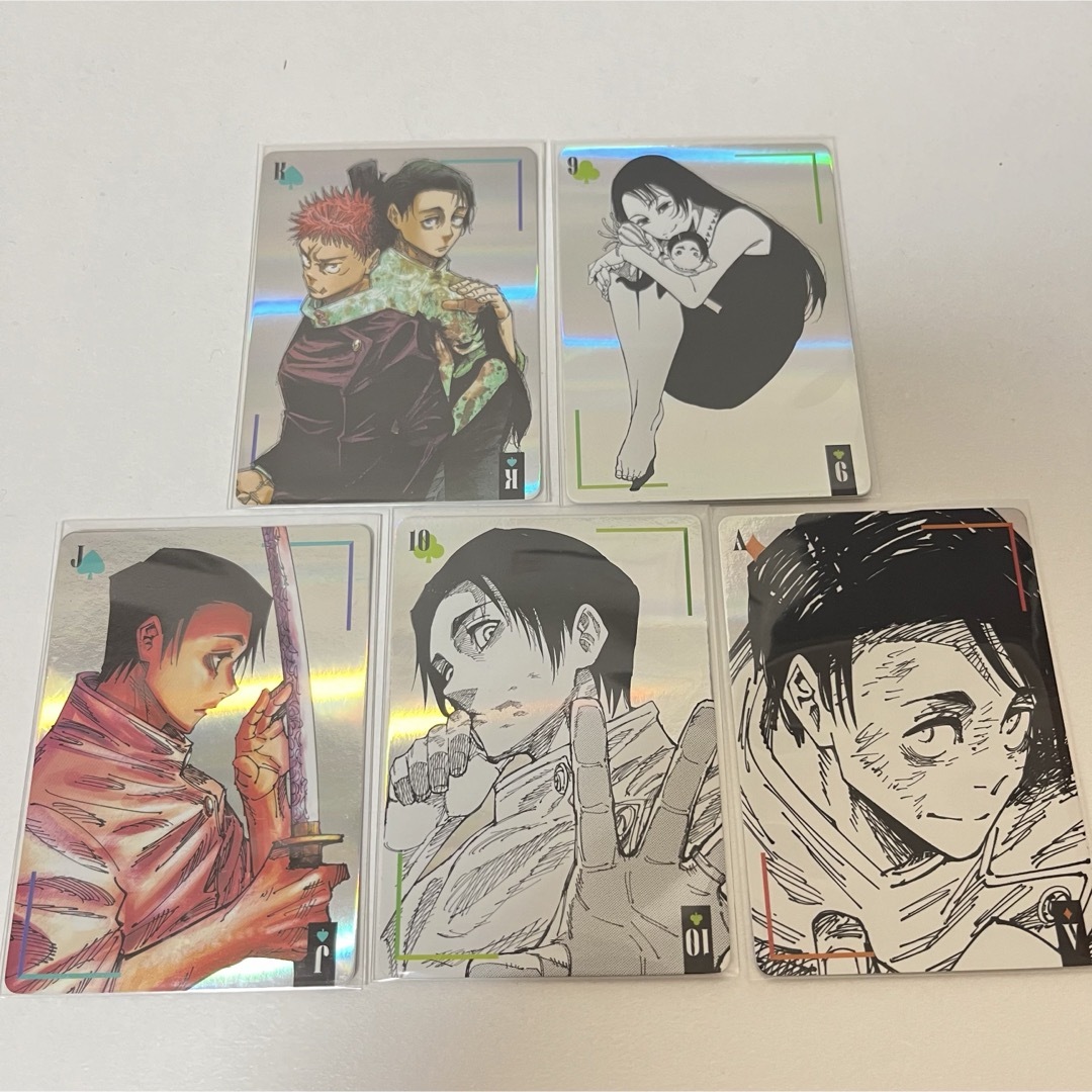 乙骨憂太 ギラギラトランプ有些许损伤或污渍