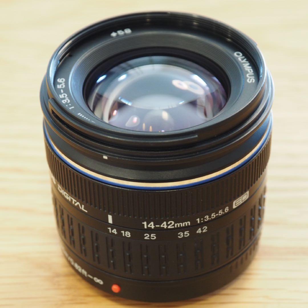 ★標準ズーム★ZUIKO DIGITAL ED 14-42mm★OLYMPUS★オリンパス;有损伤或污渍