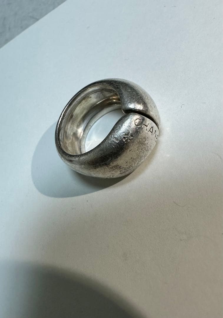 CHANEL シルバー925 リング　指輪　シャネル　ヴィンテージリング