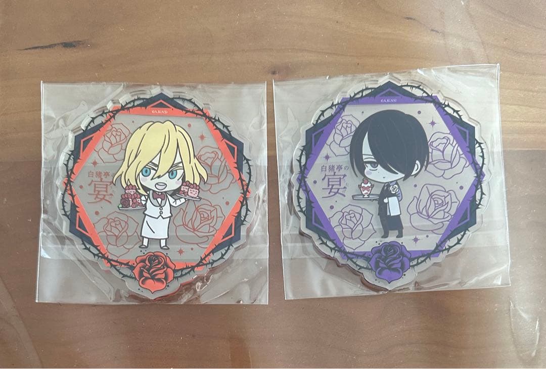 薔薇王の葬列 白猪亭の宴  アクリルコースター未使用