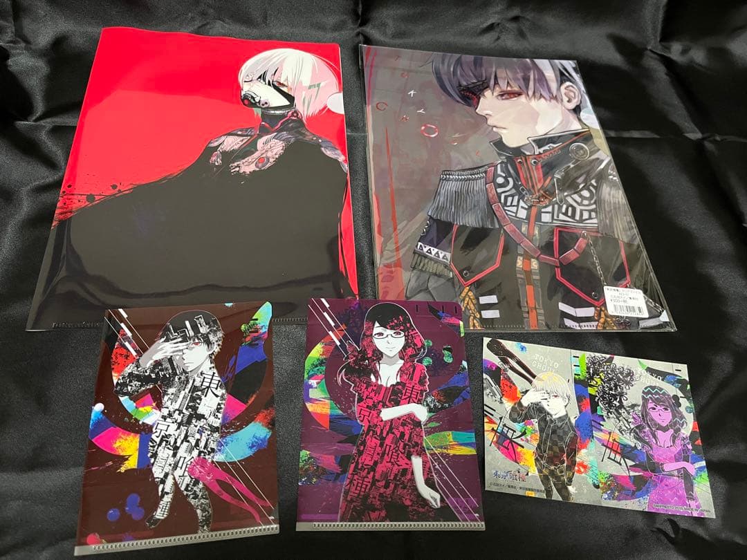 東京喰種 :re カネキ リゼ クリアファイル ⚠️お値下げ有些许损伤或污渍