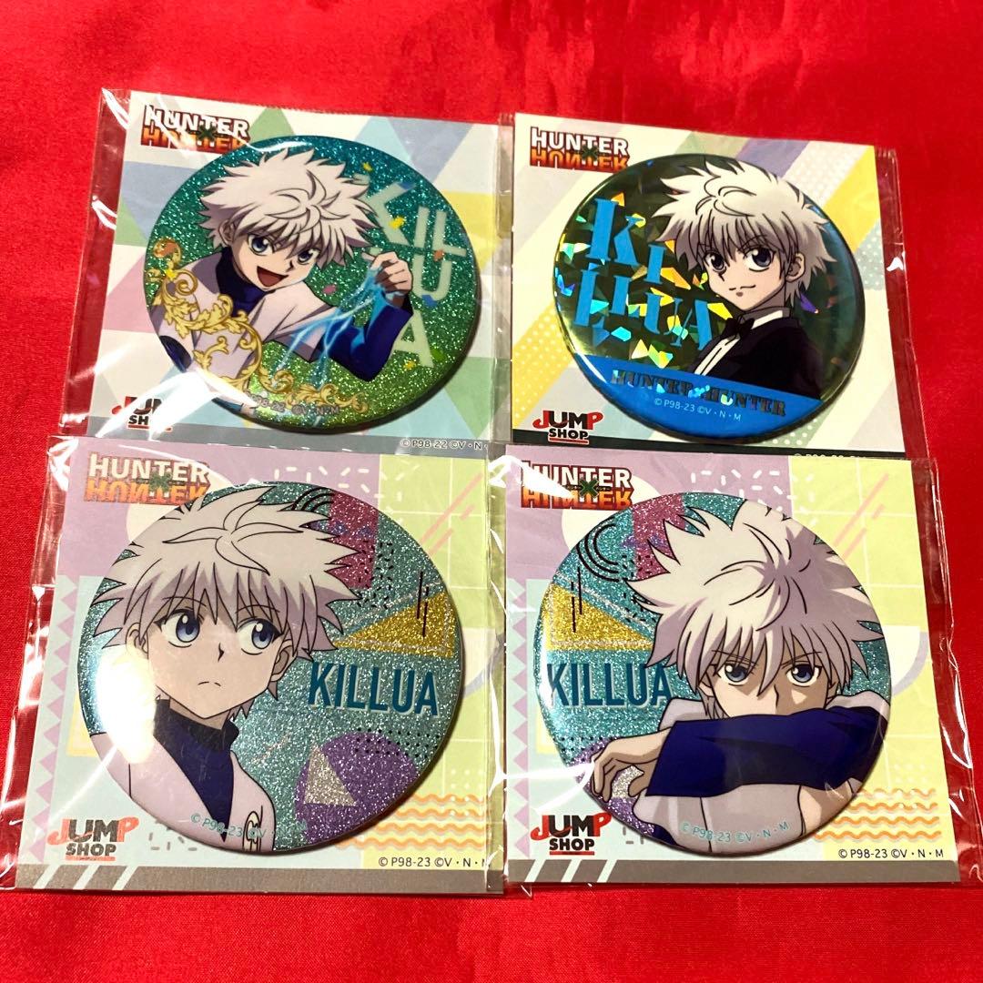 HUNTER×HUNTER　ハンターハンター　キルア   グリッター缶バッジ