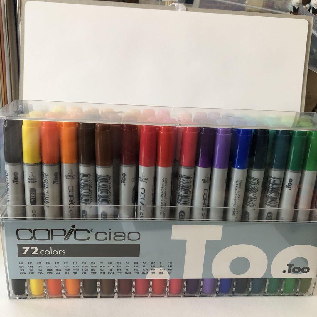 COPIC ciao 72色接近未使用