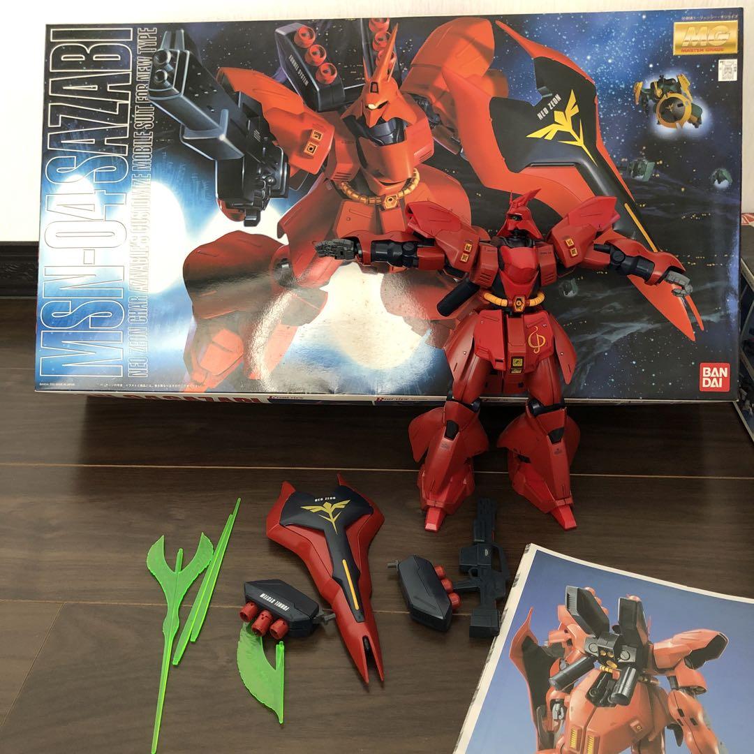バンダイ MGシリーズMG サザビー　MSN-04 SAZABI  ガンダム
