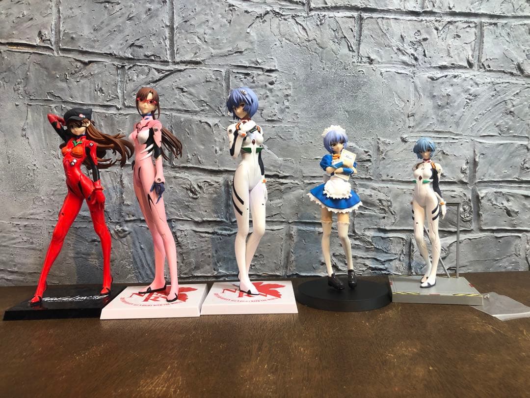 ジャンクフィギュア エヴァンゲリオン まとめセット /アスカ マリ 綾波レイ有些许损伤或污渍