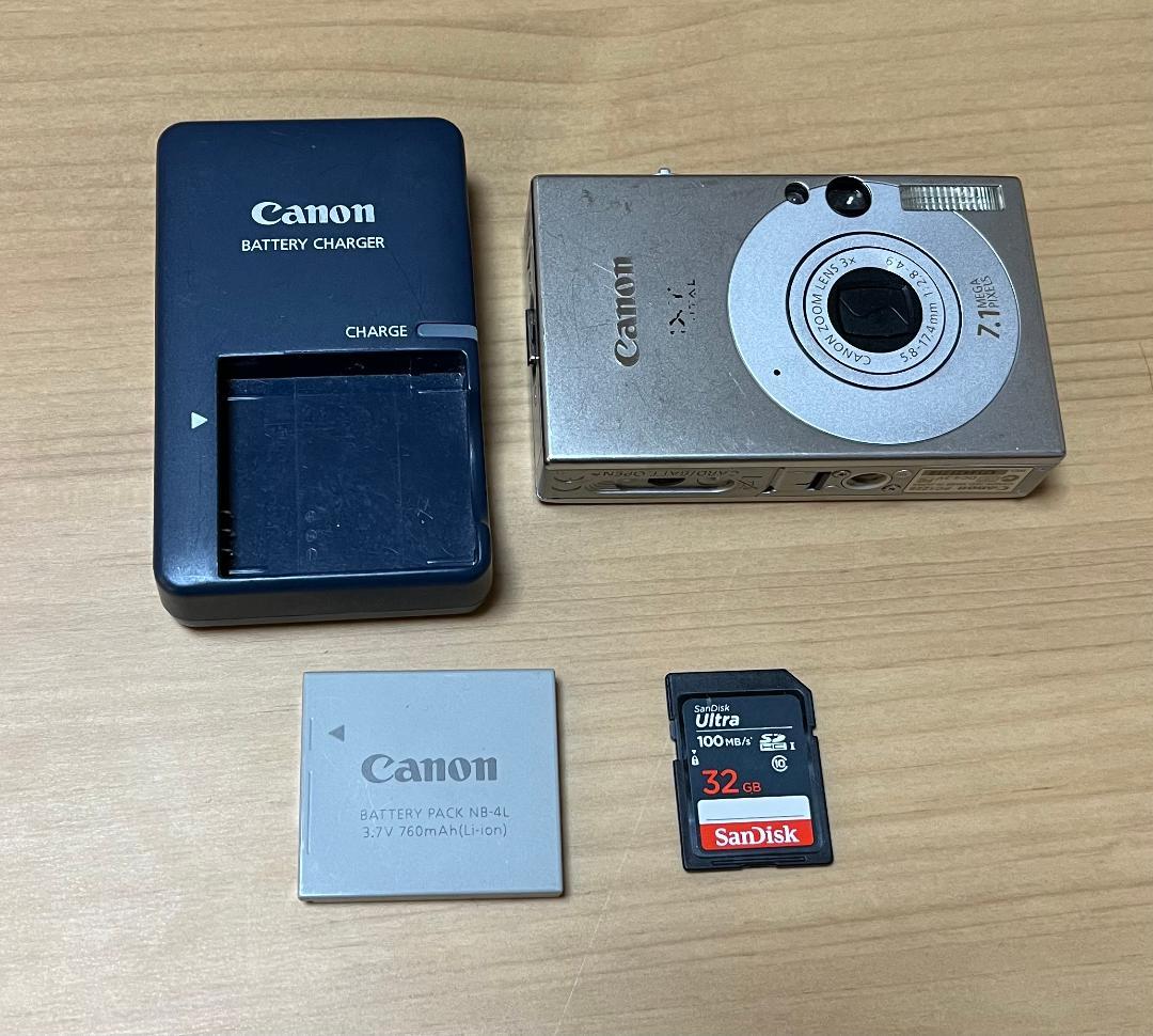 Canon IXY Digital 10 32GB SDカード付き有损伤或污渍