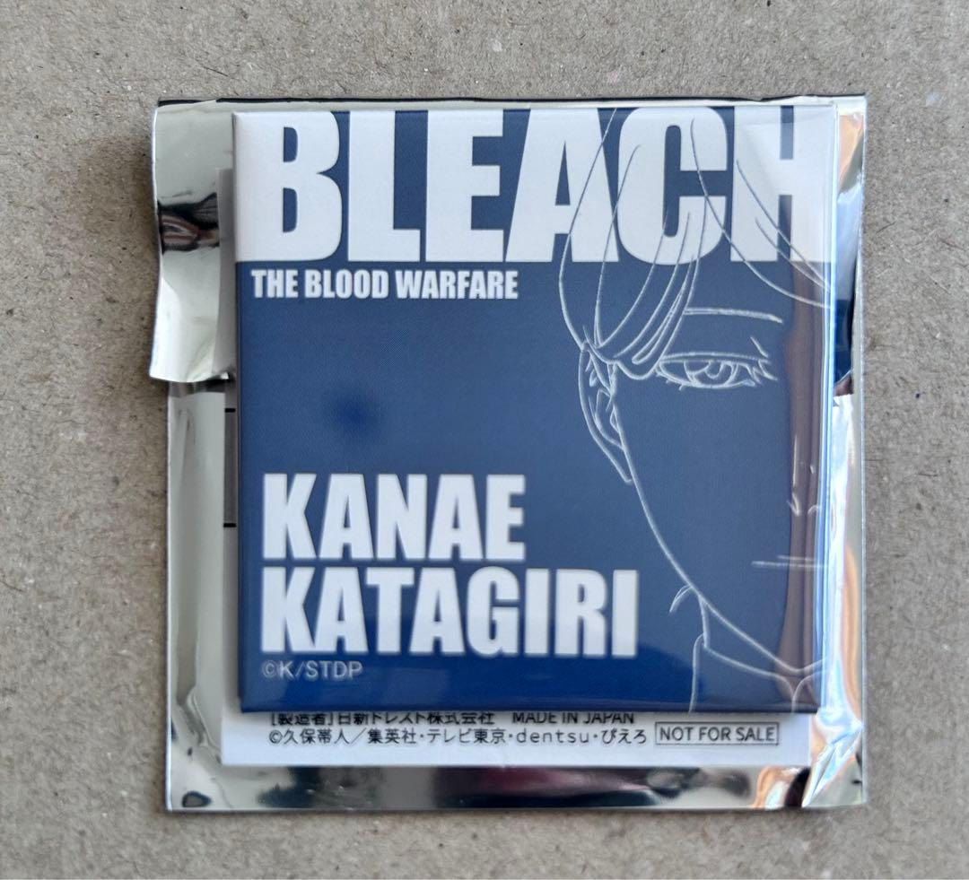 BLEACH ナムココラボ スクエア缶バッジ 片桐叶絵