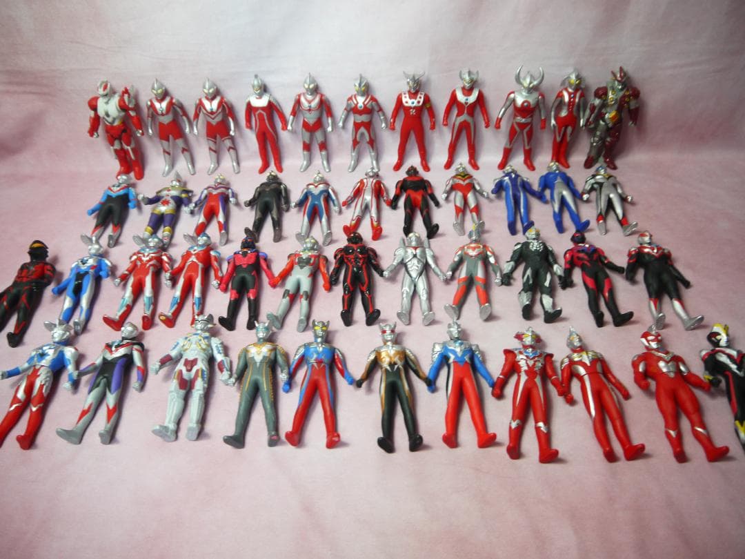 ウルトラヒーロー500シリーズ　ヒーローソフビ45体セット