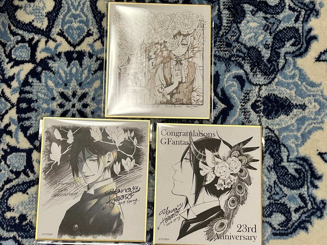 黒執事 Gファンタジー ミュージアム 色紙