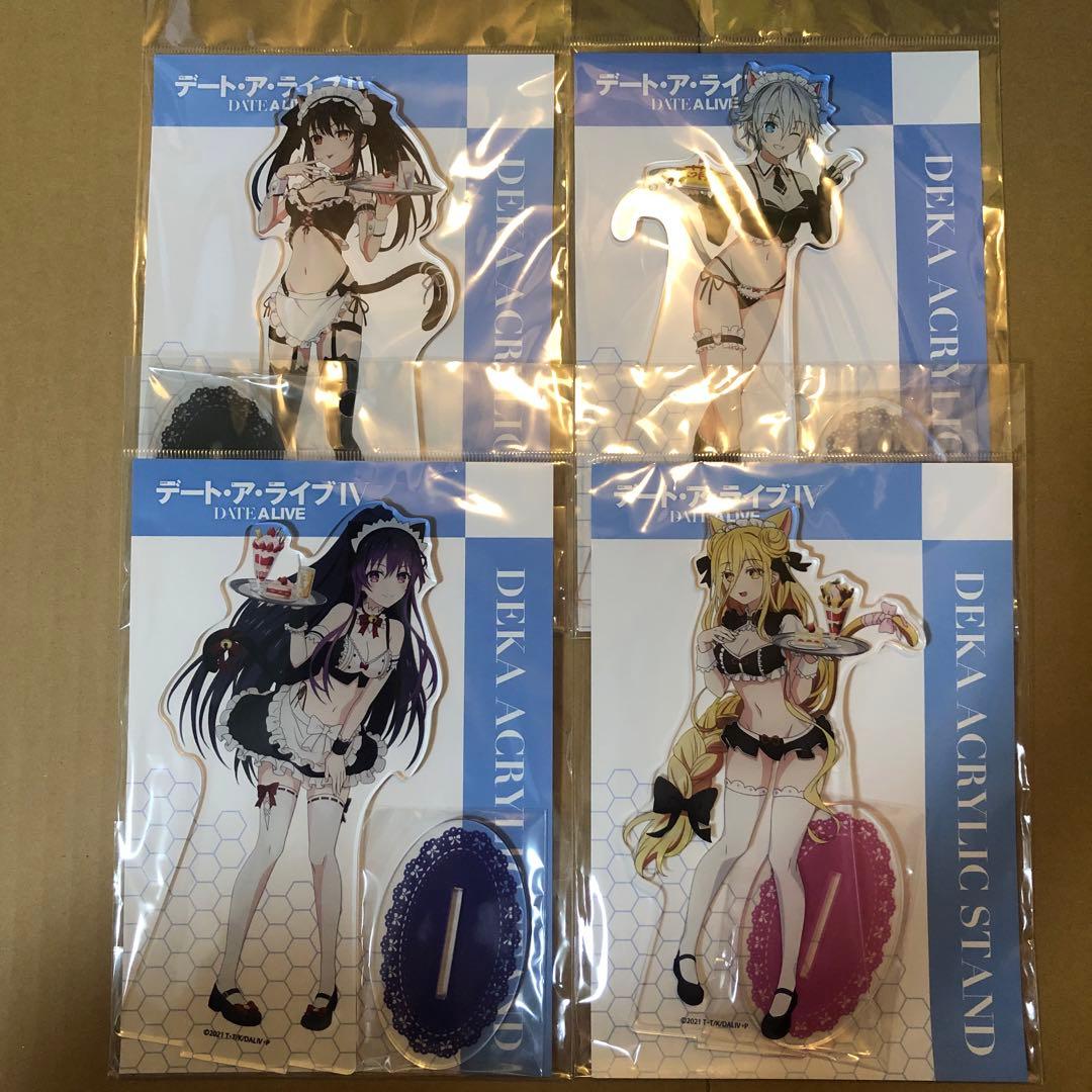 デート・ア・ライブⅣ アクスタ4種セット未使用