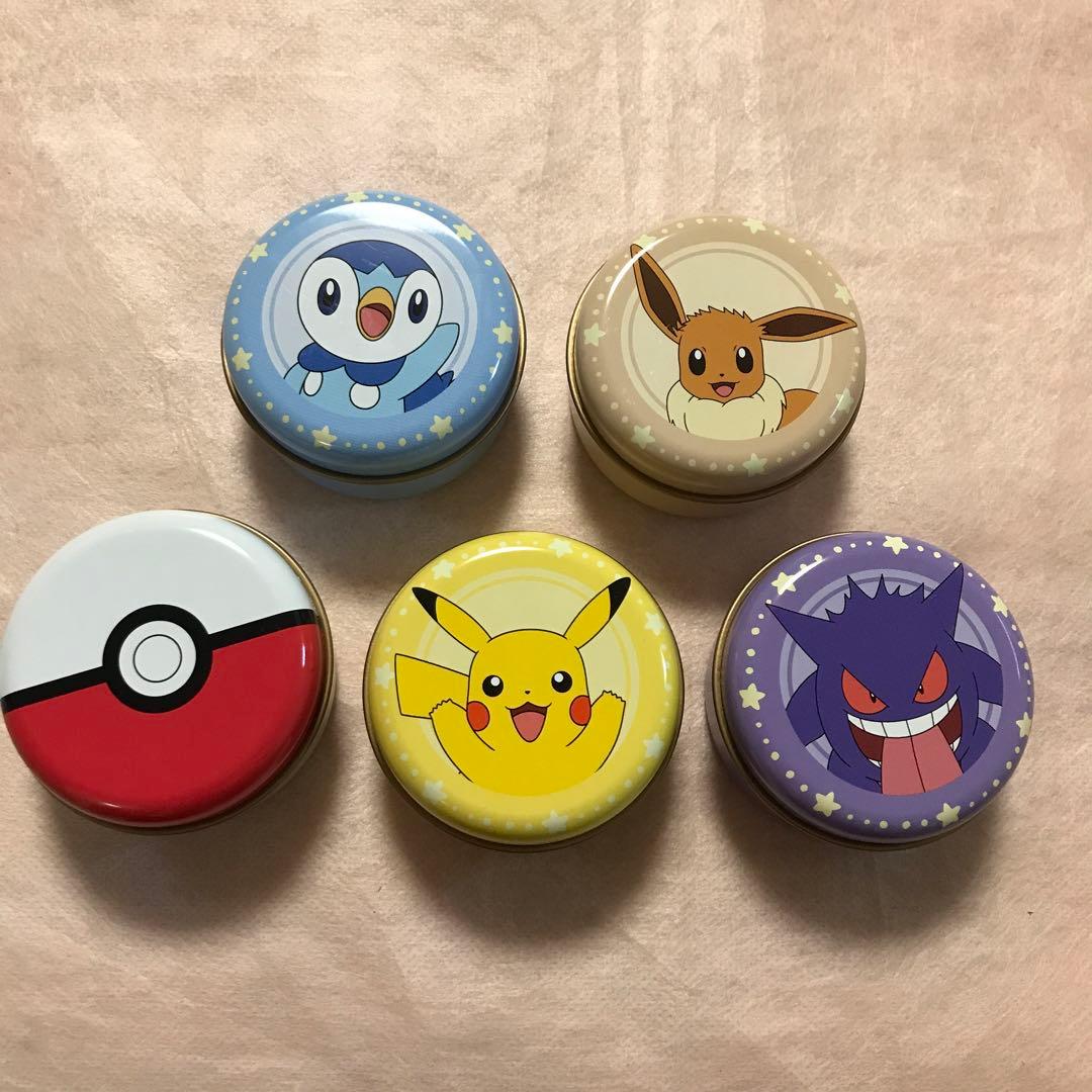 バラ売り可　ポケモン　お菓子の缶（缶のみ）