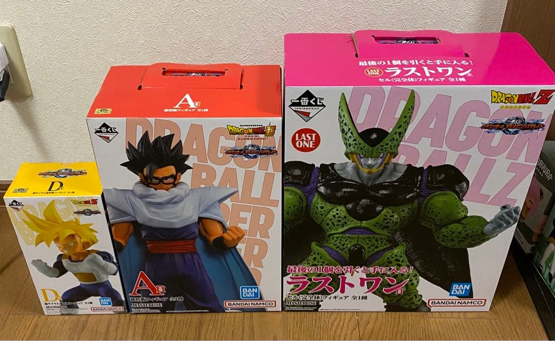 一番くじ ドラゴンボール A賞 D賞 孫悟飯 ラストワン賞 セル完全体