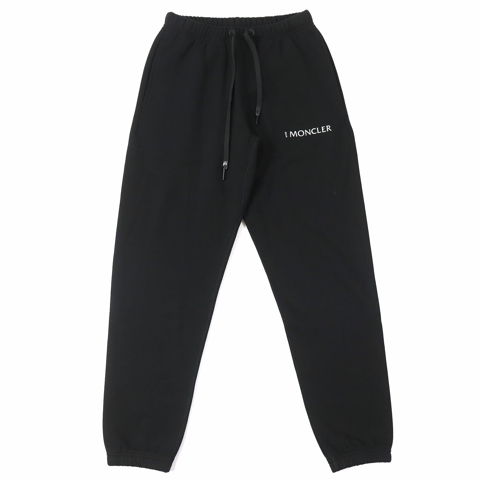 未使用品△MONCLER GENIUS 4 HYKE モンクレール ジーニアス 4 ハイク 2022年製 PANTS WOMAN スウェットパンツ トラックパンツ ブラック XS 正規品 レディース【中古】