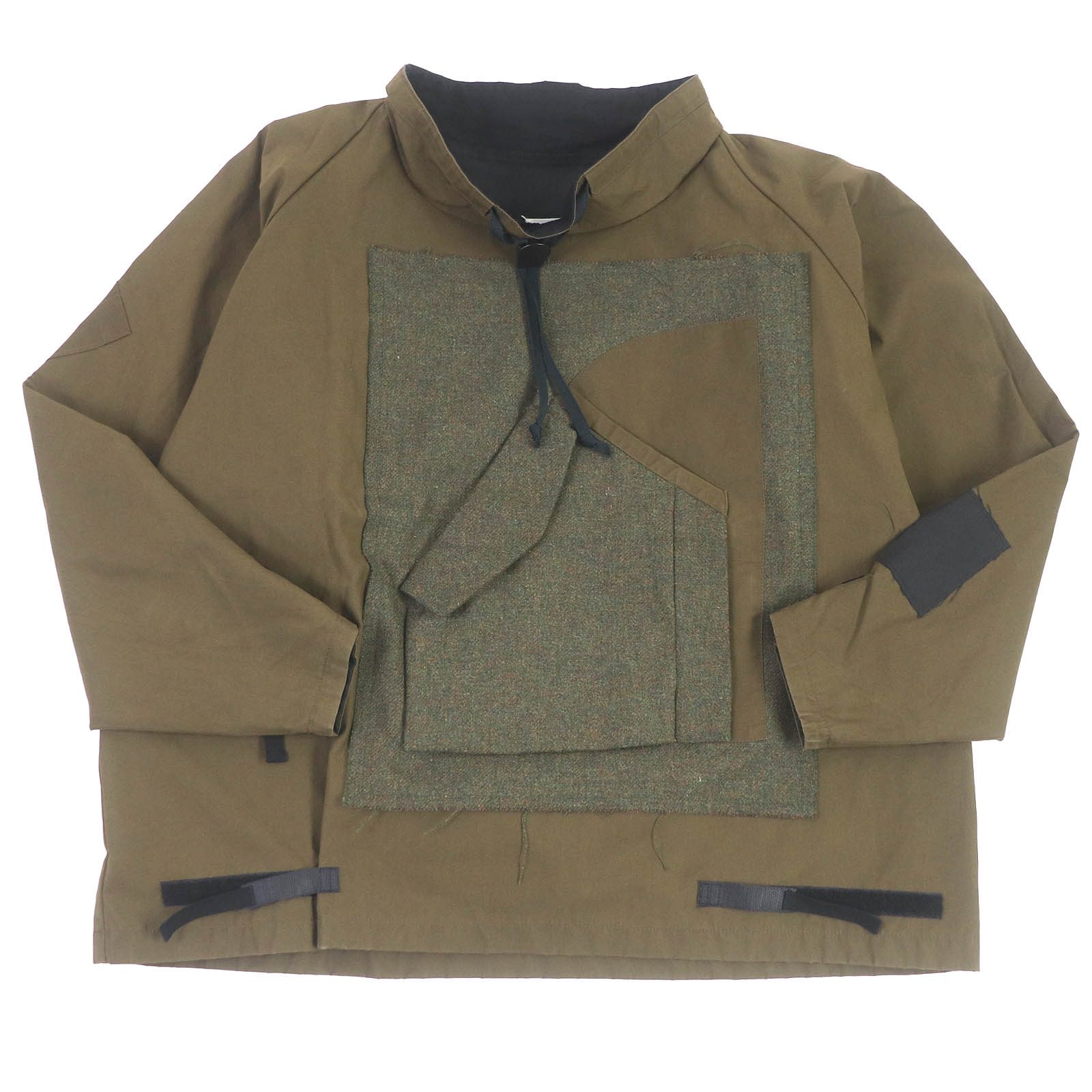 極美品□Maison Margiela 10 21AW S50AM0532 SPORTS JACKET プルオーバー ミリタリージャケット カーキ 46 イタリア製 正規品 メンズ【中古】