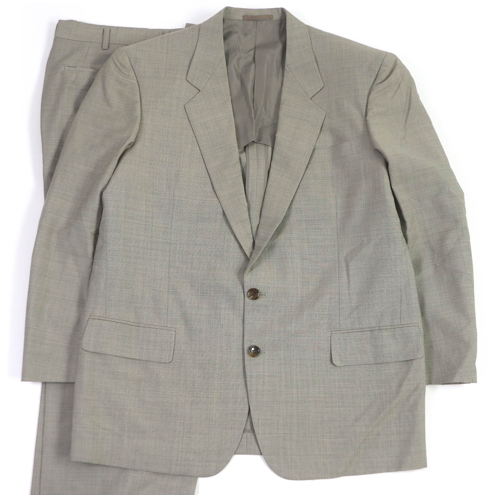 極美品□COMME des GARCONS HOMME DEUX コムデギャルソン オム ドゥ DJ-31027X ウール100% AD1993 シングルスーツ ベージュ系 126-117-183 日本製 正規品 メンズ ヴィンテージ【中古】