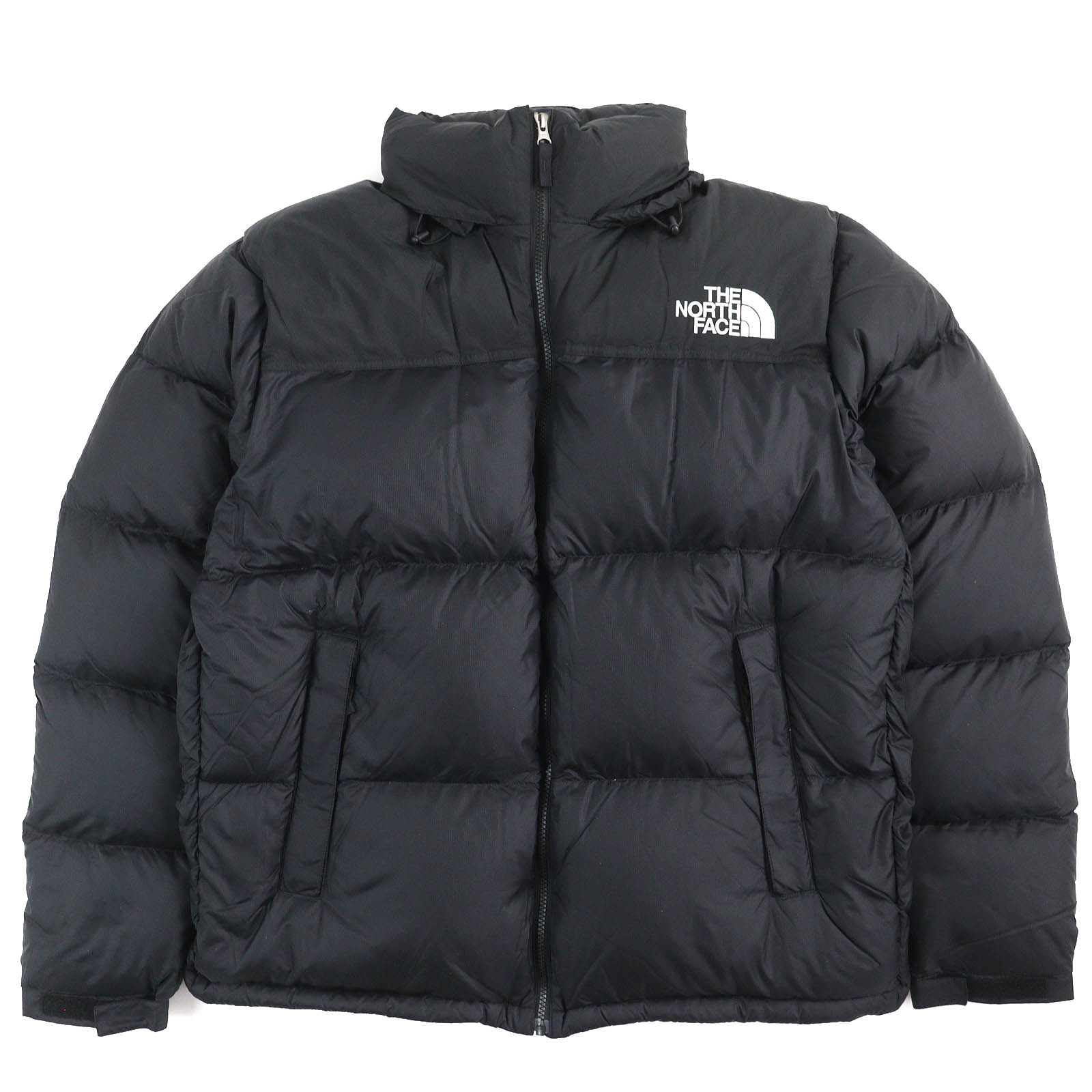 美品△THE NORTH FACE ザ・ノースフェイス ND92335 Nuptse Jacket ヌプシジャケット ダウンジャケット ブラック XXL 正規品 メンズ【中古】