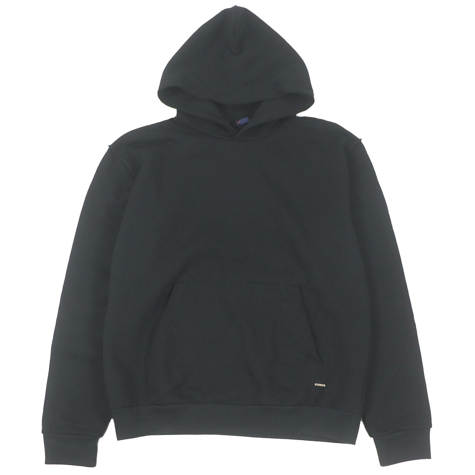 未使用品□LOUIS VUITTON ルイヴィトン 21SS インサイドアウト プルオーバーパーカー フーディー ブラック M イタリア製 正規品 メンズ【中古】