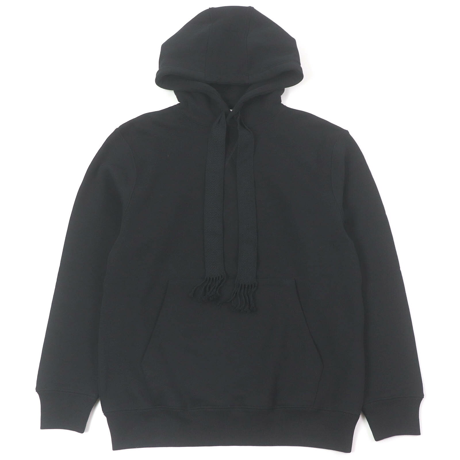 未使用品□LOEWE ロエベ 22SS H526Y25X05 LOEWE NEON HOODIE アナグラム刺繍 オーバーサイズ プルオーバーパーカー フーディー ブラック XXS 正規品 メンズ【中古】