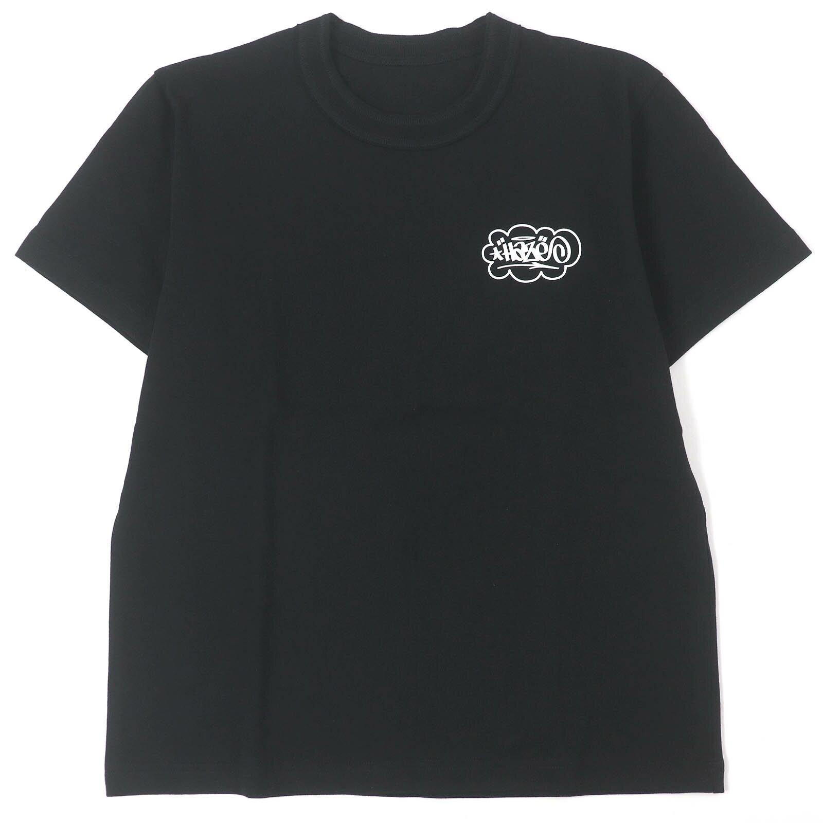 未使用品□Sacai サカイ 23SS 23-0466S コットン100％ Eric Haze グラフィックプリント 半袖Tシャツ カットソー ブラック 0 正規品 メンズ【中古】
