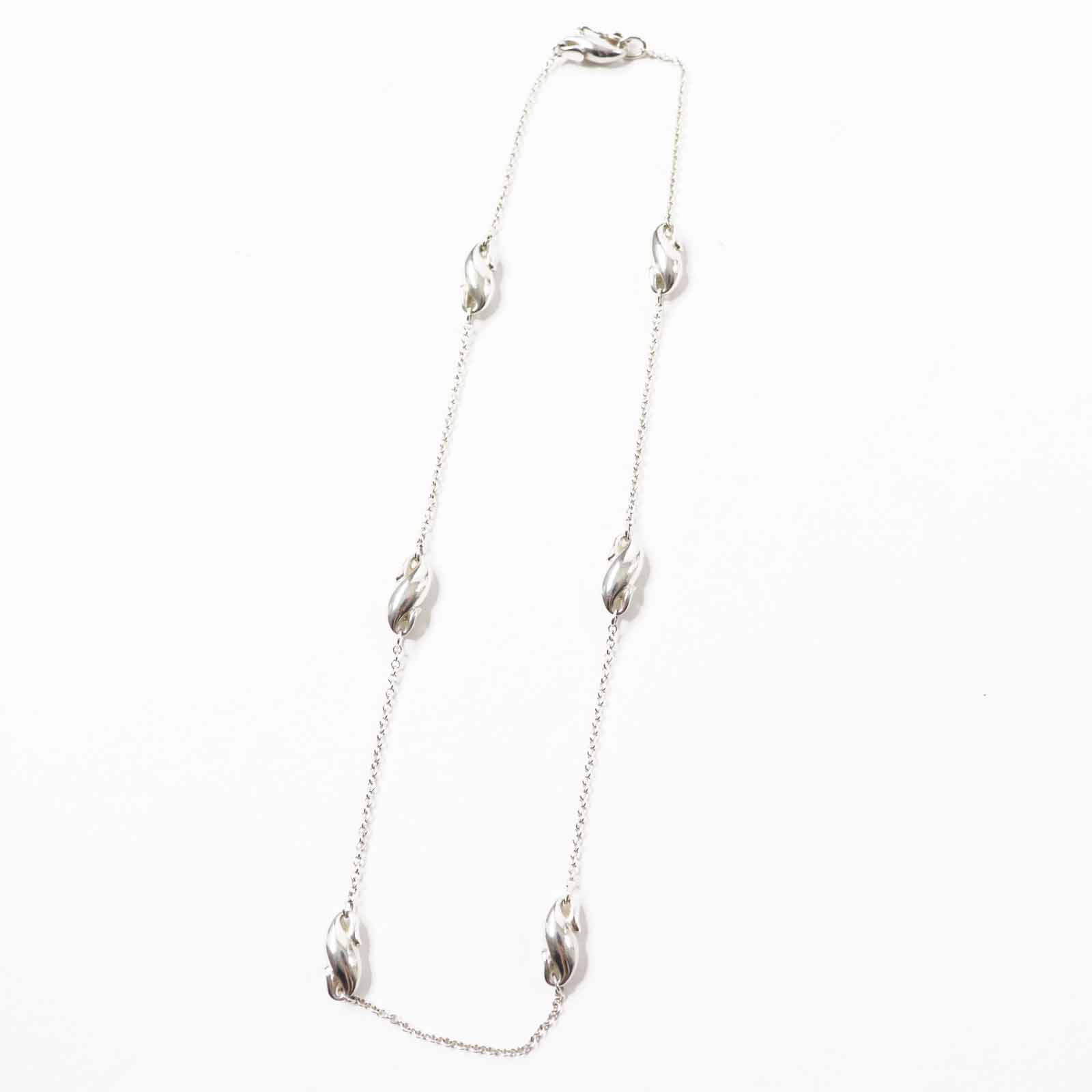 美品◎TIFFANY&Co. ティファニー エルサペレッティ タツノオトシゴ シーホース ネックレス SV925 シルバー 箱・保存袋付き 重量16.0g レディース【中古】