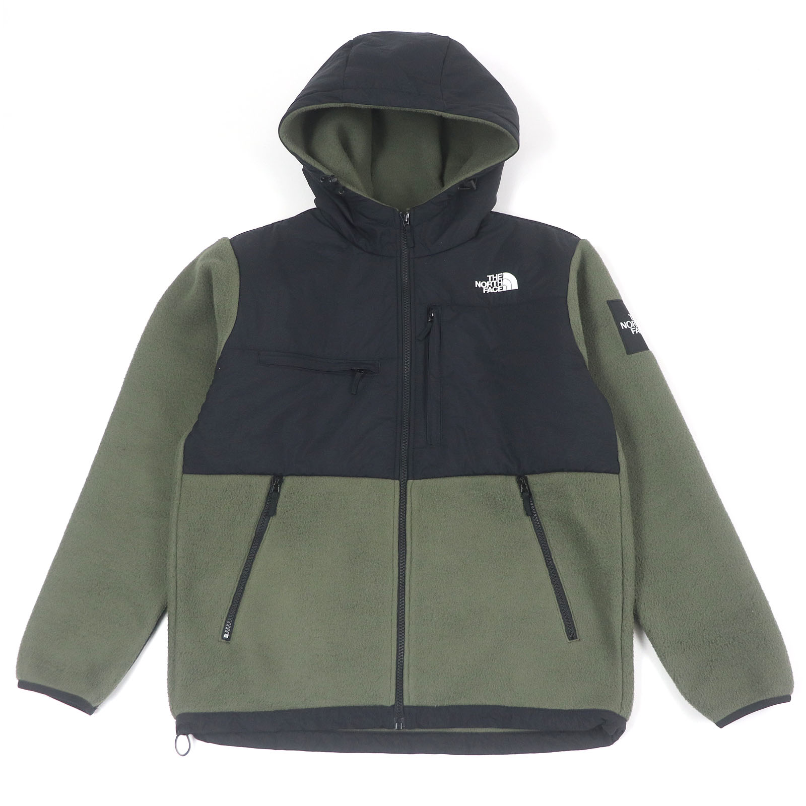 極美品□THE NORTH FACE ザ・ノースフェイス NA72052 デナリフーディ プリマロフト フリースジャケット ニュートープ L 正規品 メンズ【中古】