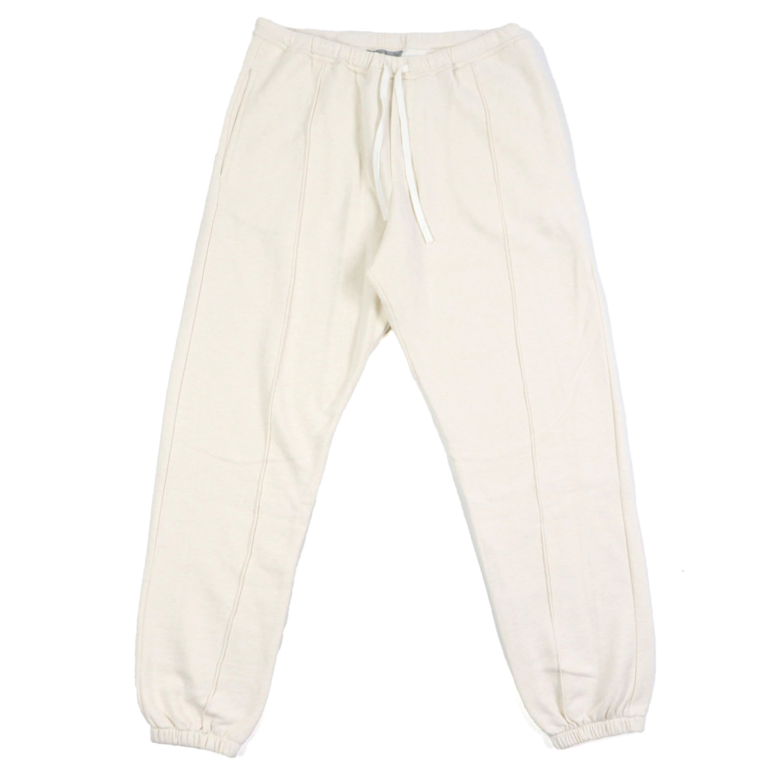 【ドンドン見直し】極美品▼DIOR ディオール オム 243J130A0802 コットン キャメル 裏起毛 ロゴワッペン付き イージーパンツ スウェット パンツ ホワイト XL イタリア製 正規品 メンズ【中古】